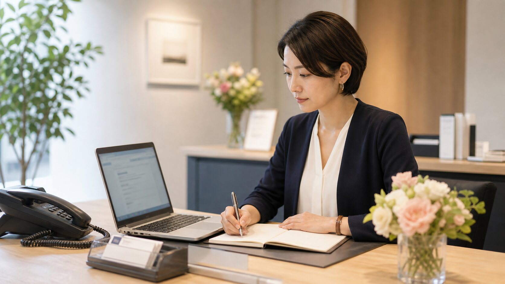 お問い合わせ内容を確認する担当者