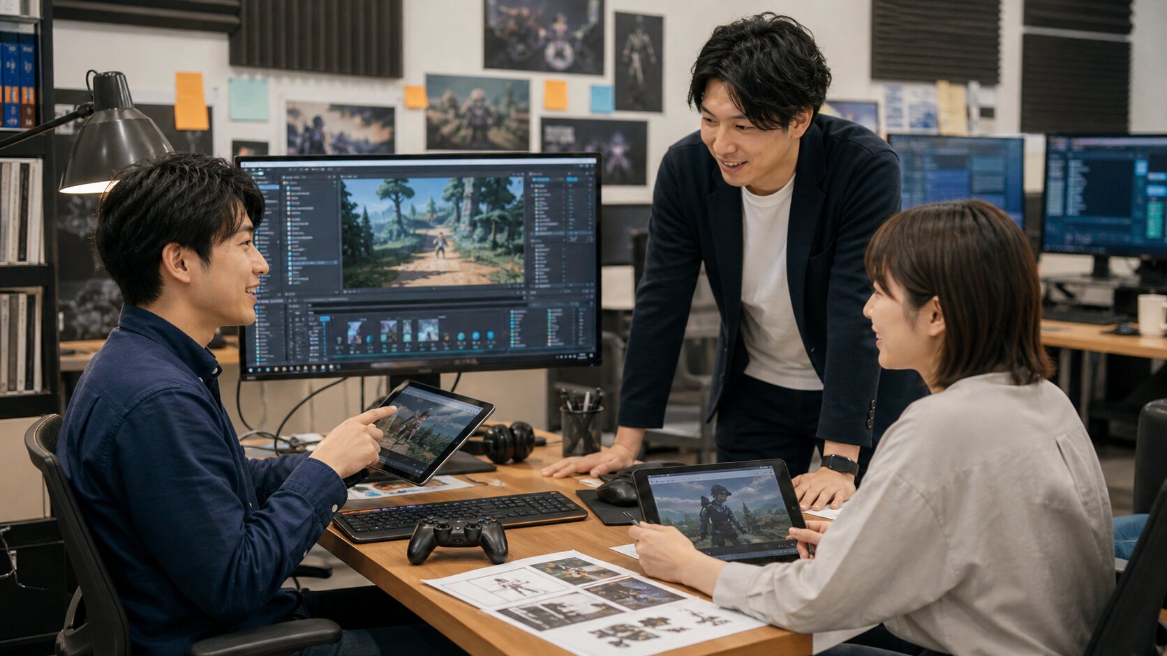 ゲーム関連の開発支援