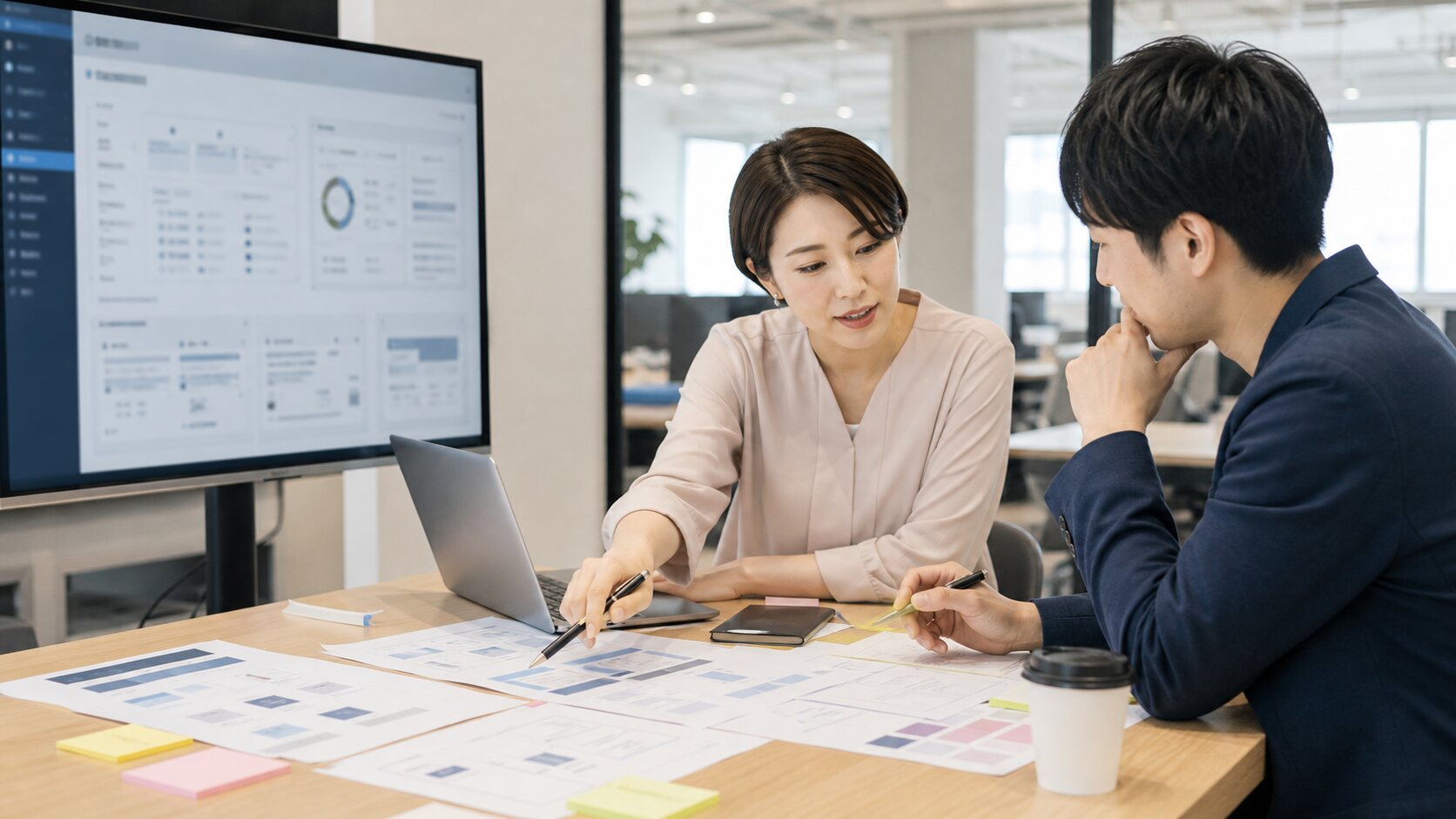 Webシステム開発の打ち合わせ