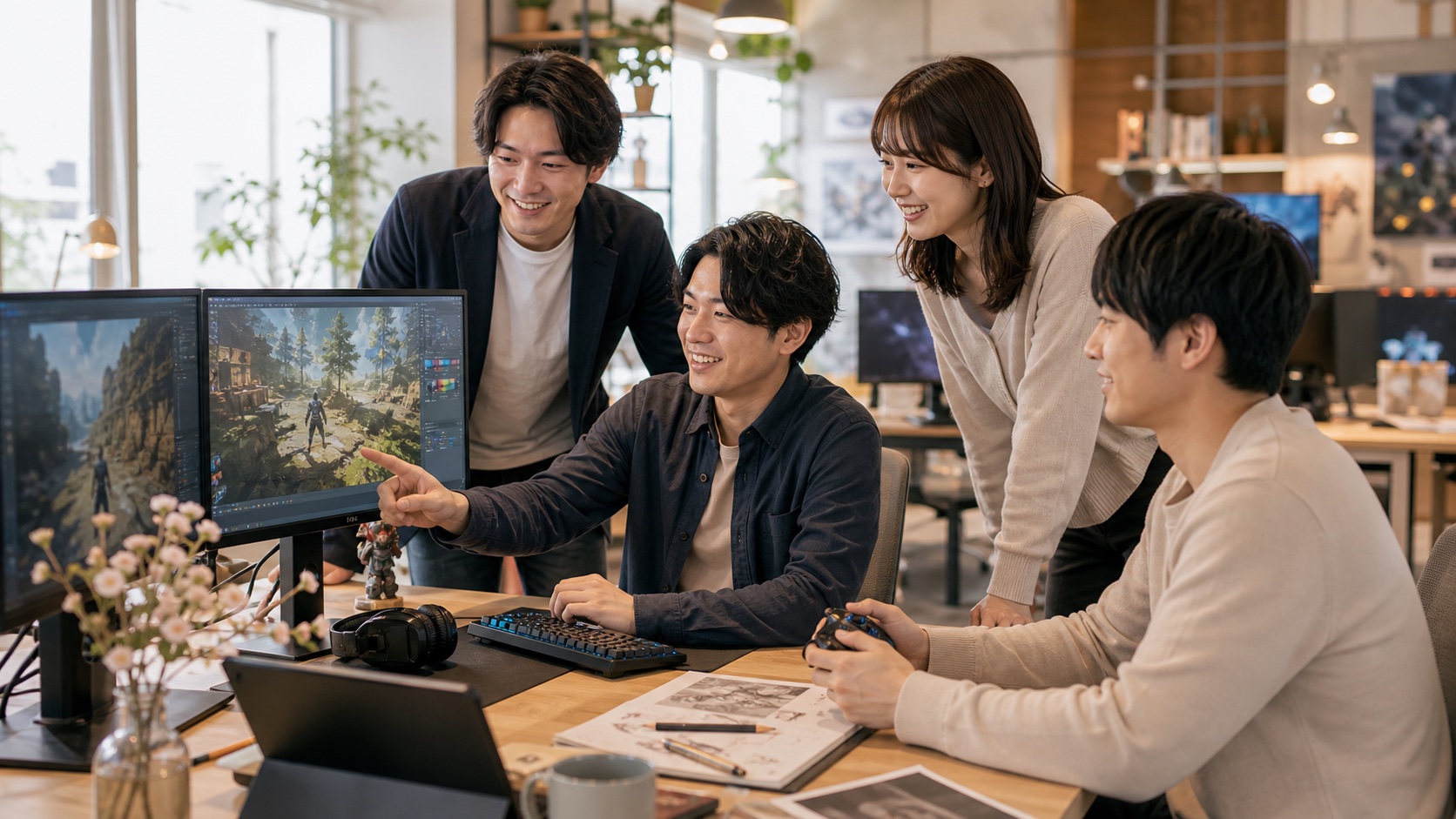 ゲーム・エンタメ領域の開発現場